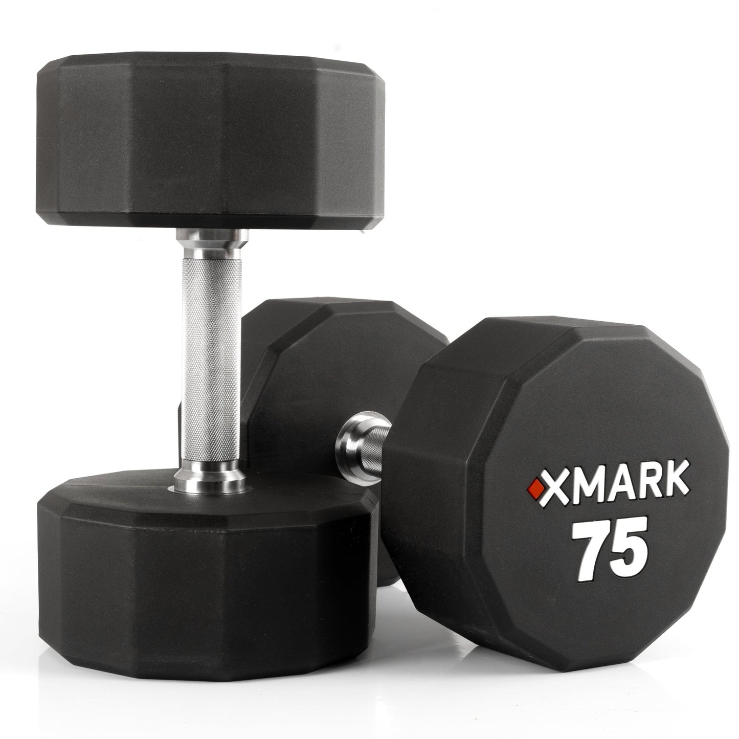 12 - Sided Commercial Urethane Dumbbells (5 - 50 lb and 5 - 75 lb Sets) - Grit Grind Strength