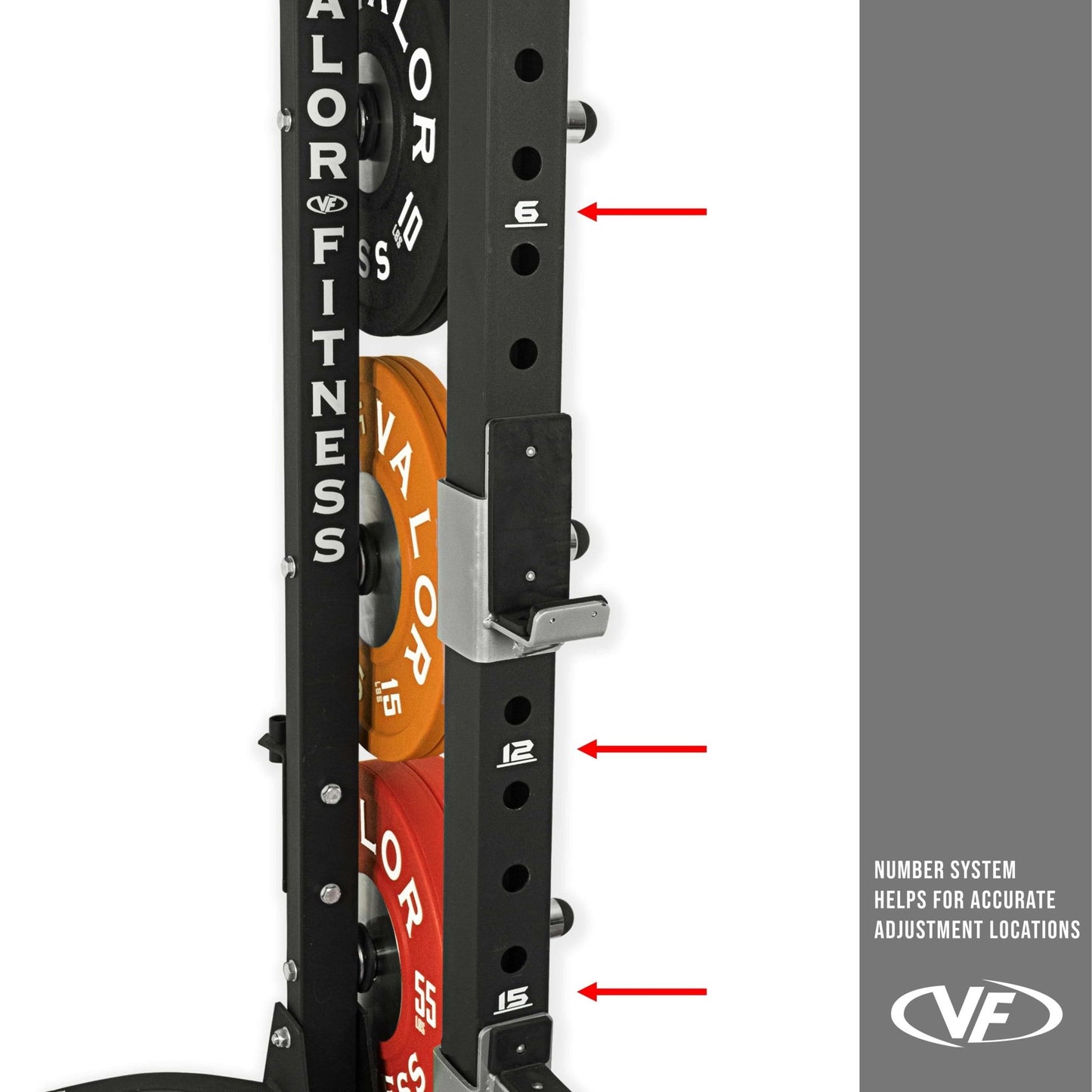 3x3 Half Rack w/ Multi Grip Pullup Bar and Plate Storage - Grit Grind Strength