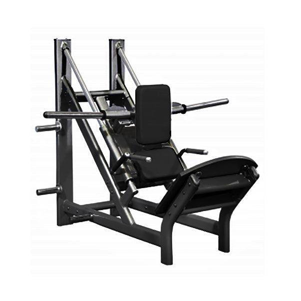 45 Degree Linear Calf Hack Machine - Muscle D Fitness - Integrated Storage - Grit Grind Strength