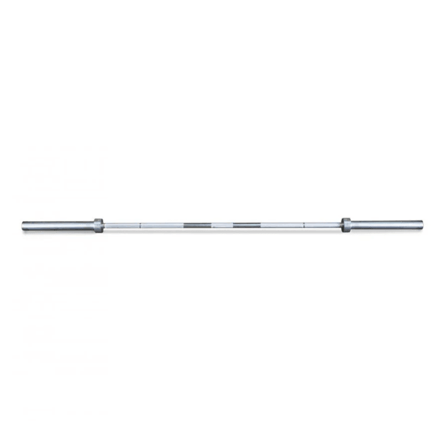 7' Hard Chrome Triple Bearing Olympic Bar and Bumper Plate Set - Grit Grind Strength