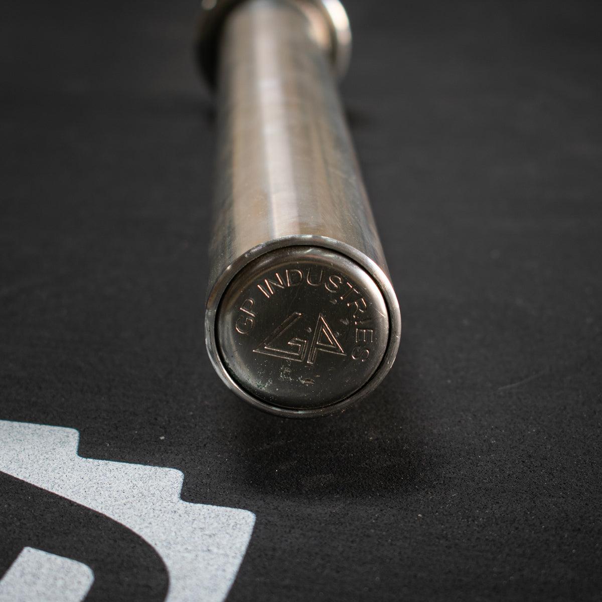 7' Stainless Steel Olympic Bar - Bearing - Muscle D Fitness - Qualiity Knurling - Grit Grind Strength