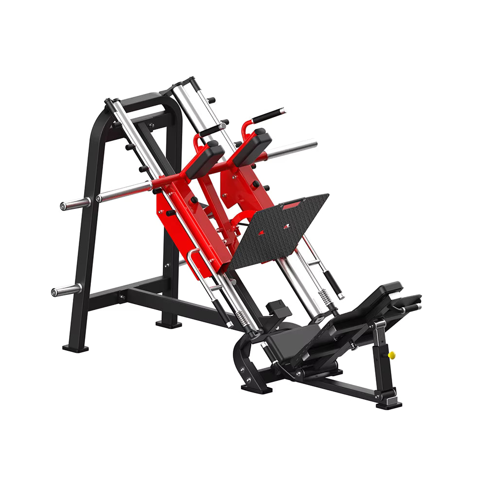 The Hack Squat Leg Press Machine