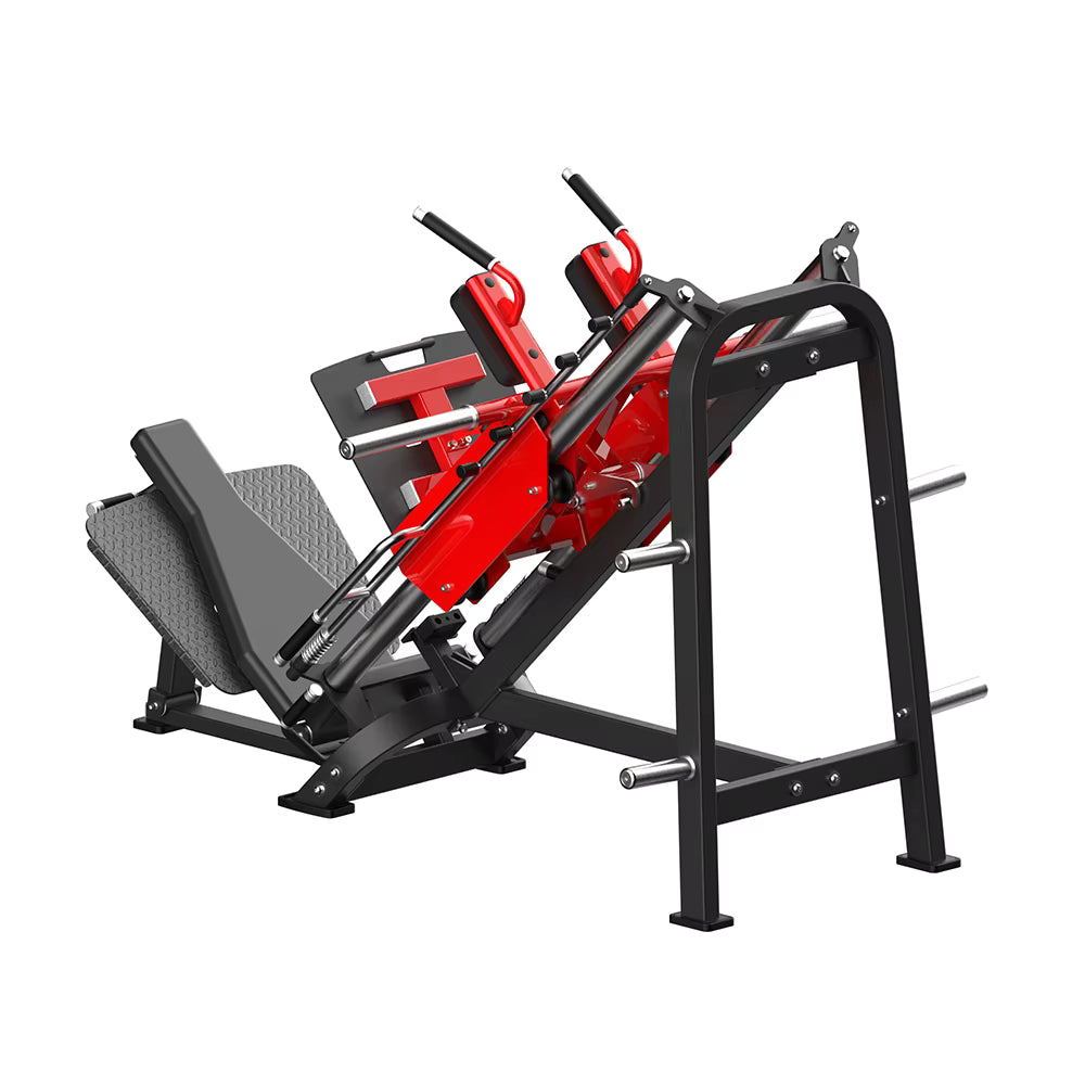 The Hack Squat Leg Press Machine