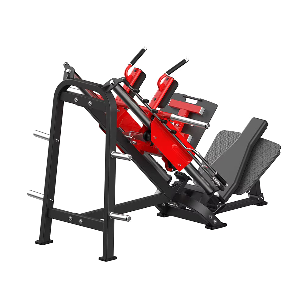 The Hack Squat Leg Press Machine