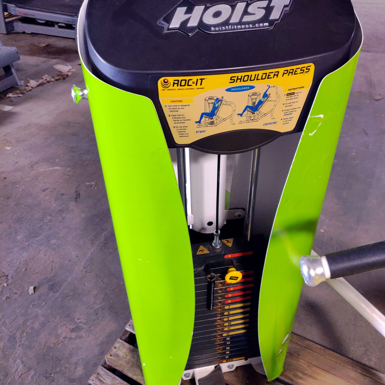 Hoist Shoulder Press Roc It Line - Grit Grind Strength