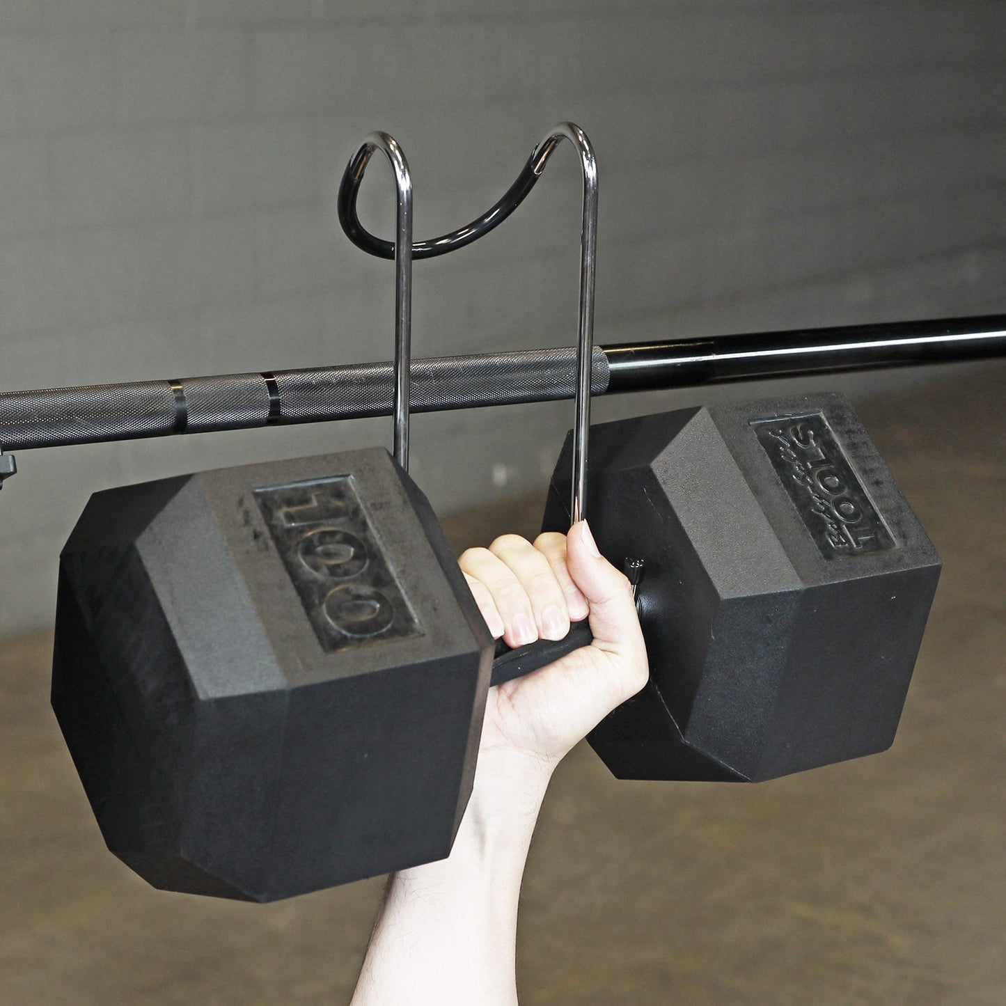 NEW Body-Solid Tools Dumbbell Spotter Hooks to Save Your Shoulder BSTDH - Grit Grind Strength