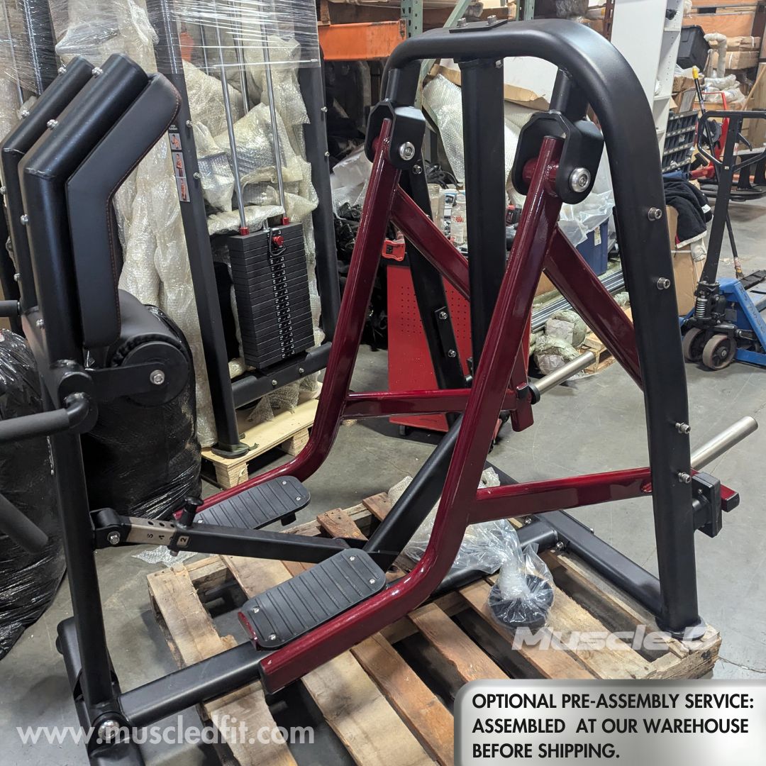 Pro Strength Stride Trainer - Muscle D Fitness - Plate Loaded Sprint Machine - Grit Grind Strength