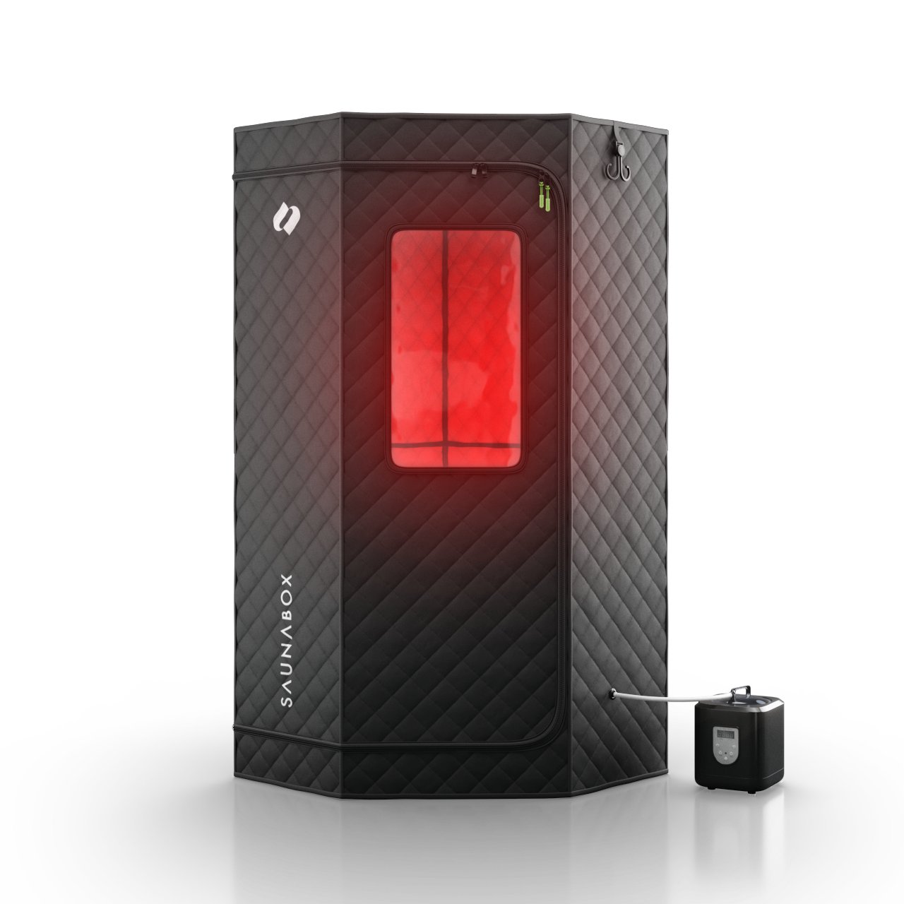 SaunaBox® SmartSteam Pro con terapia de luz roja