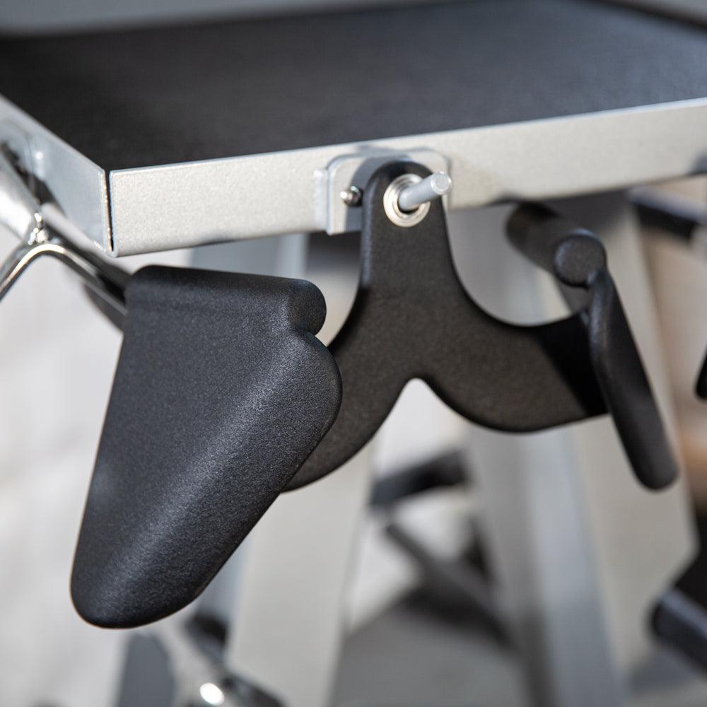 Accessory Rack - Muscle D Fitness - Sturdy Cable Attachment Storage (Rack Only) - Grit Grind Strength