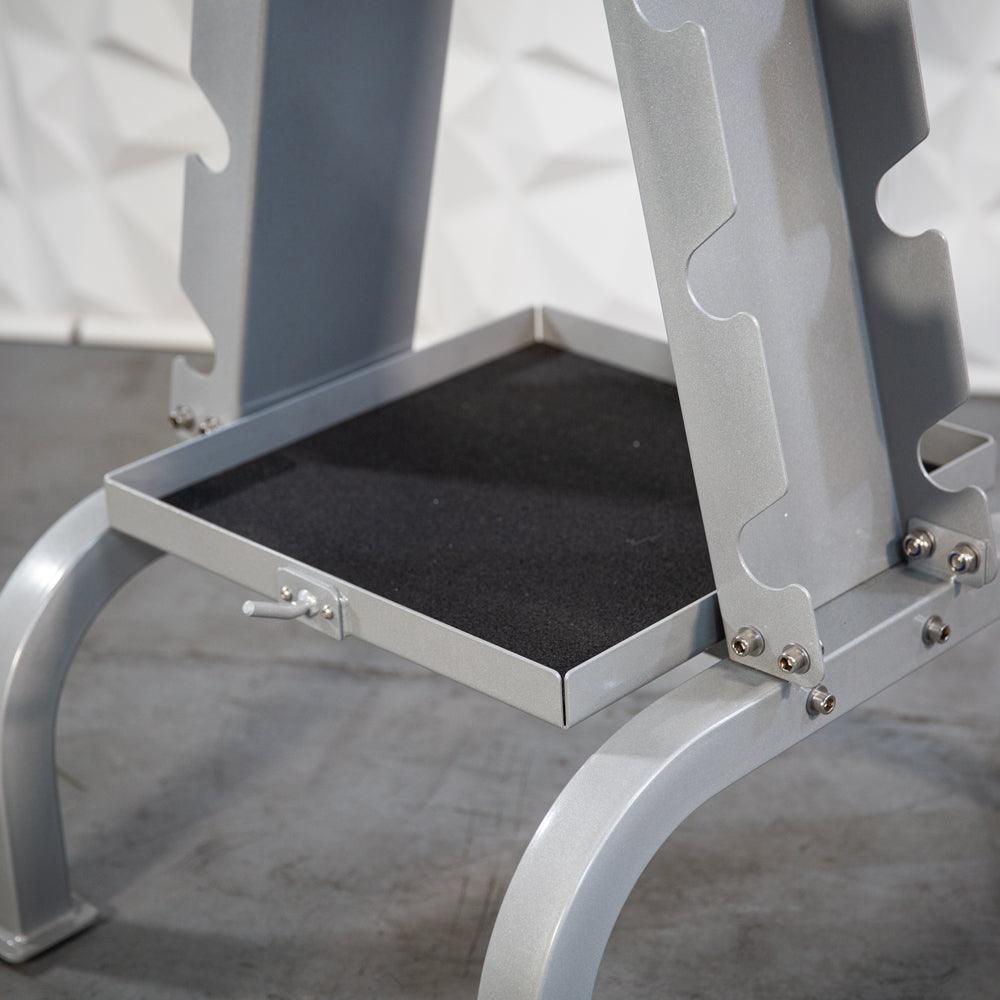 Accessory Rack - Muscle D Fitness - Sturdy Cable Attachment Storage (Rack Only) - Grit Grind Strength