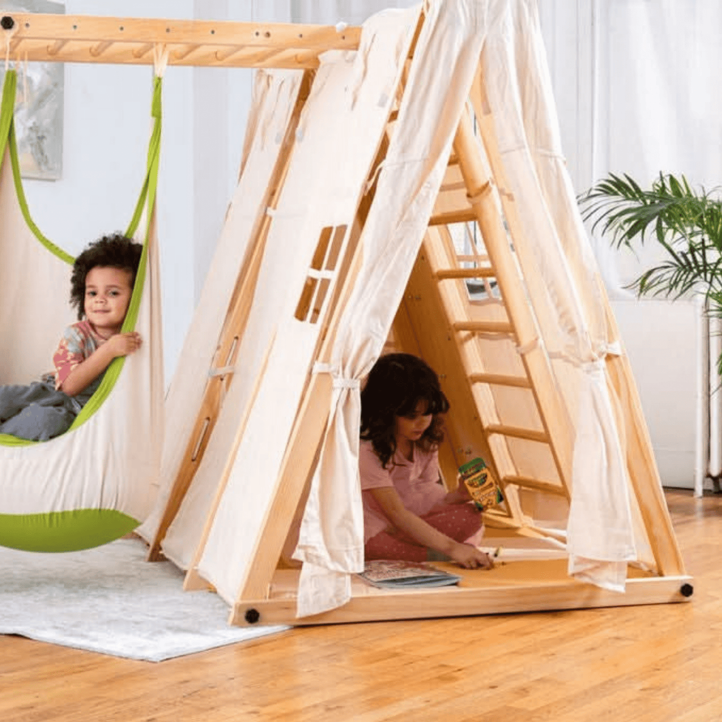 Avenlur.com Indoor Large Chestnut Chestnut Tent Cover – Weather-Resistant Canopy for Large Outdoor Climber