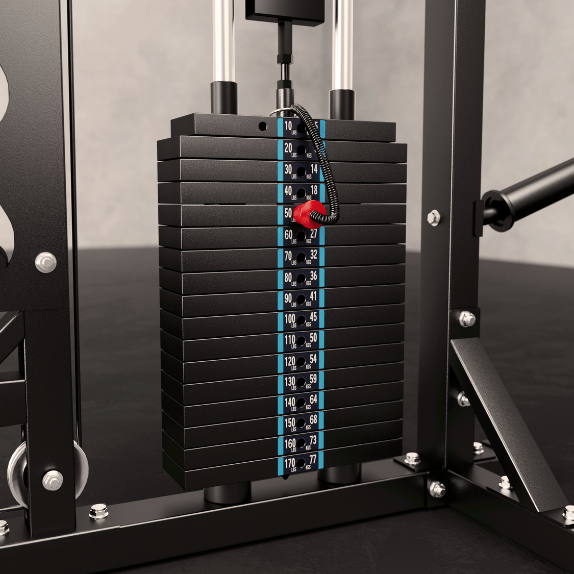 B52 Pro Smith Machine Home Gym with Power Rack, Cable Crossover, Dual Pulley System, Landmine, & Multi - Grip Pull - Up Bar - Grit Grind Strength