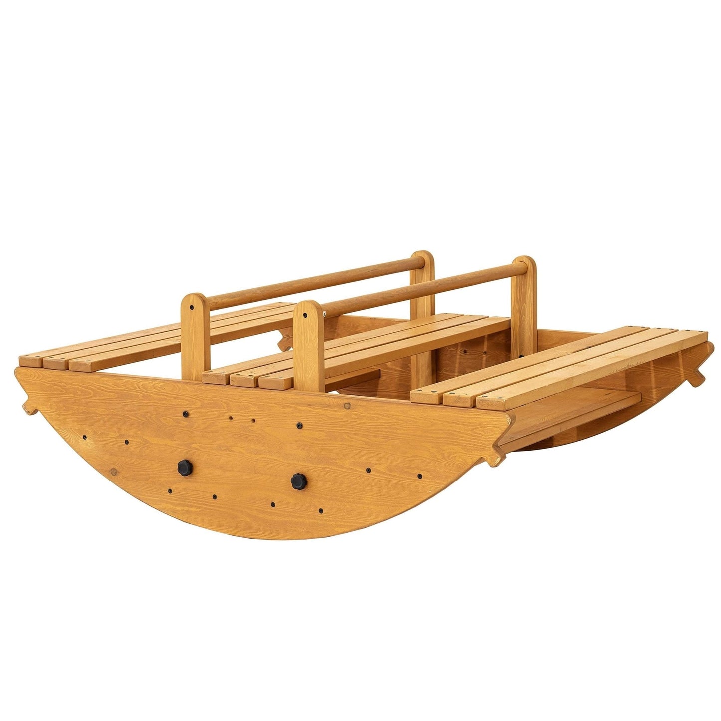 Banyan Jumbo Wooden Rocker & Climber Playset | Outdoor Gross Motor Toy for Toddlers - Grit Grind Strength