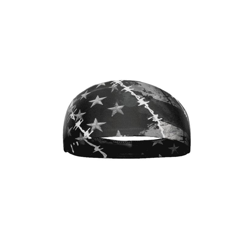 Barbed Wire USA Flag Headband - Grit Grind Strength