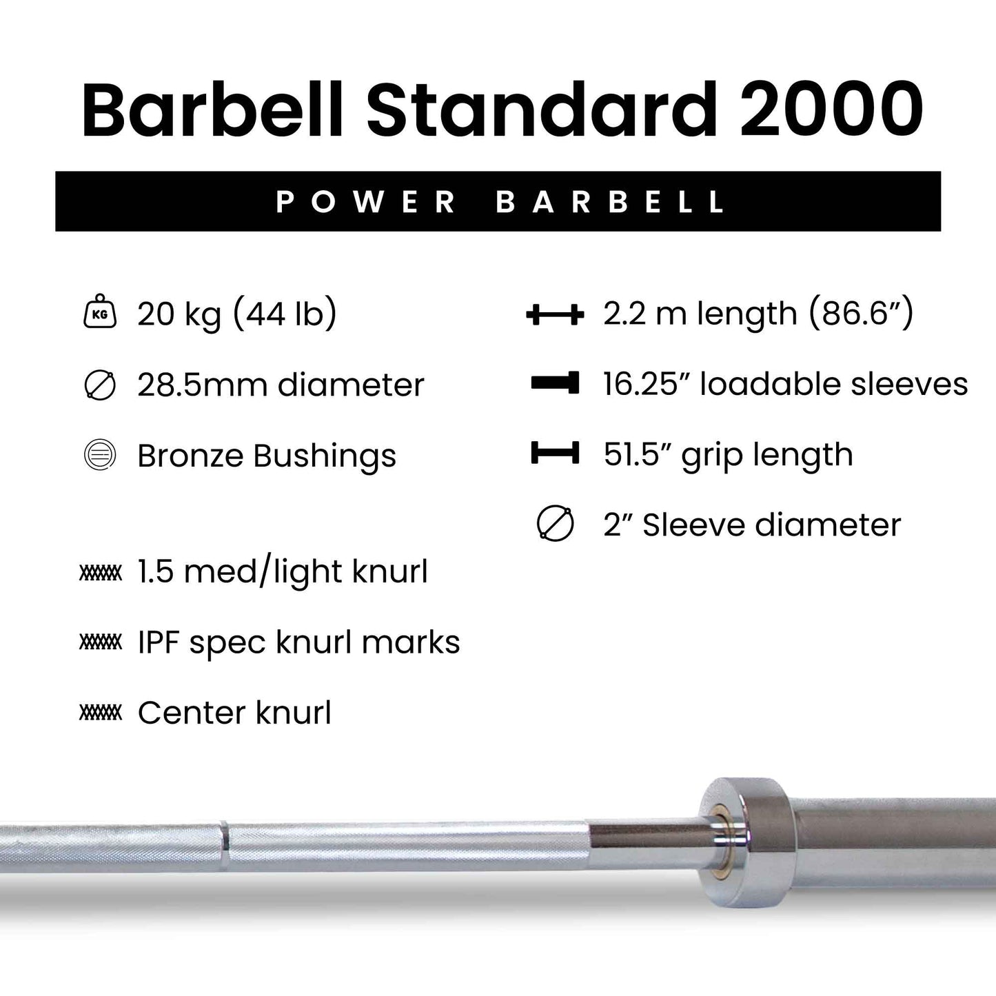 Barbell Standard Set Barbell & Weight Set Bundle Builder