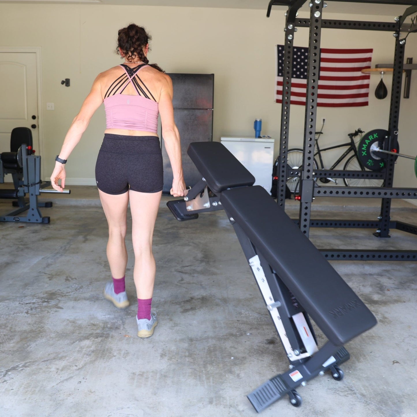Black Hawk Commercial Adjustable Weight Bench (Pre - assembled) - Grit Grind Strength