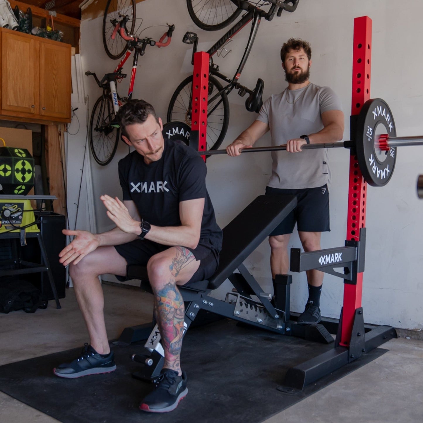 Black Hawk Commercial Adjustable Weight Bench (Pre - assembled) - Grit Grind Strength