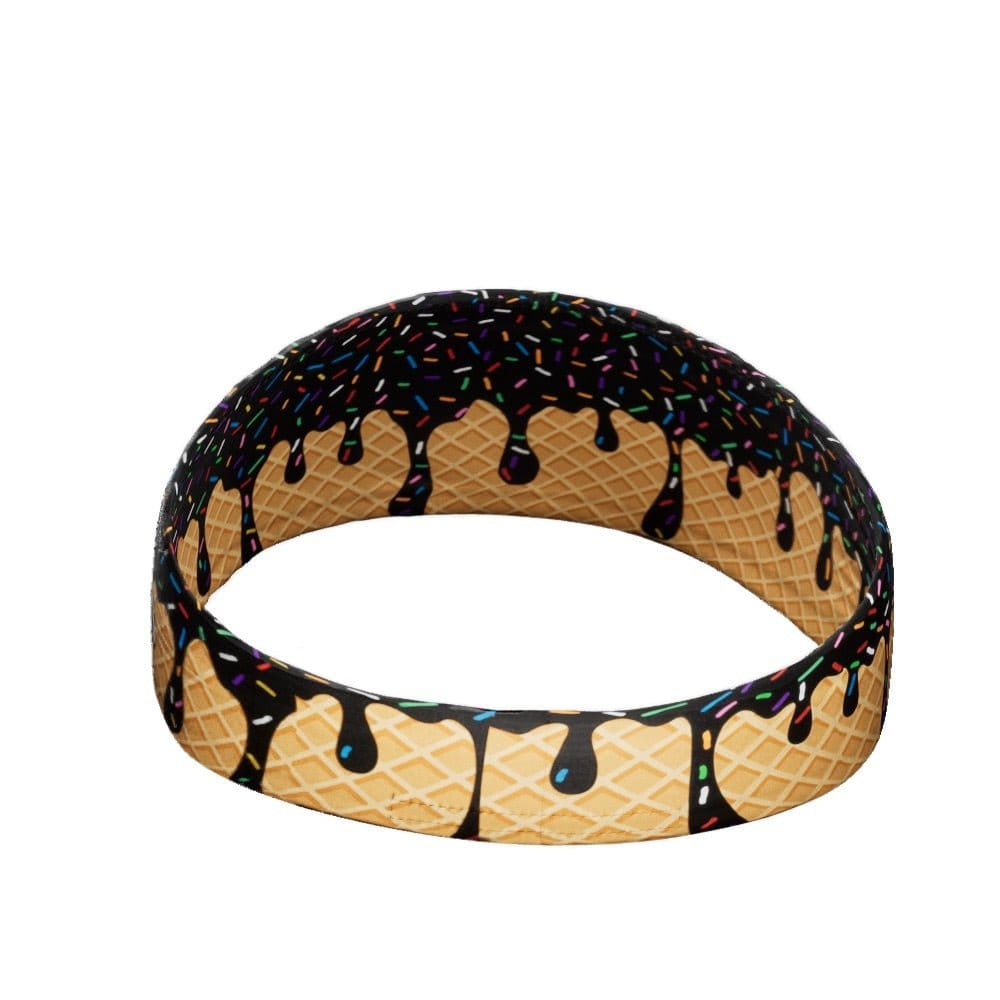 Black Ice Cream Headband - Grit Grind Strength