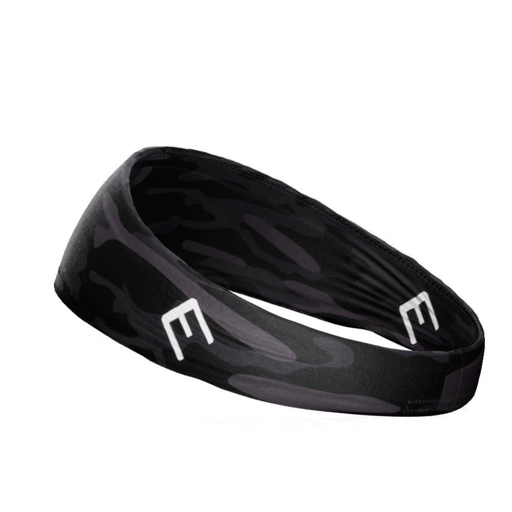 Blackout Camo Headband - Grit Grind Strength