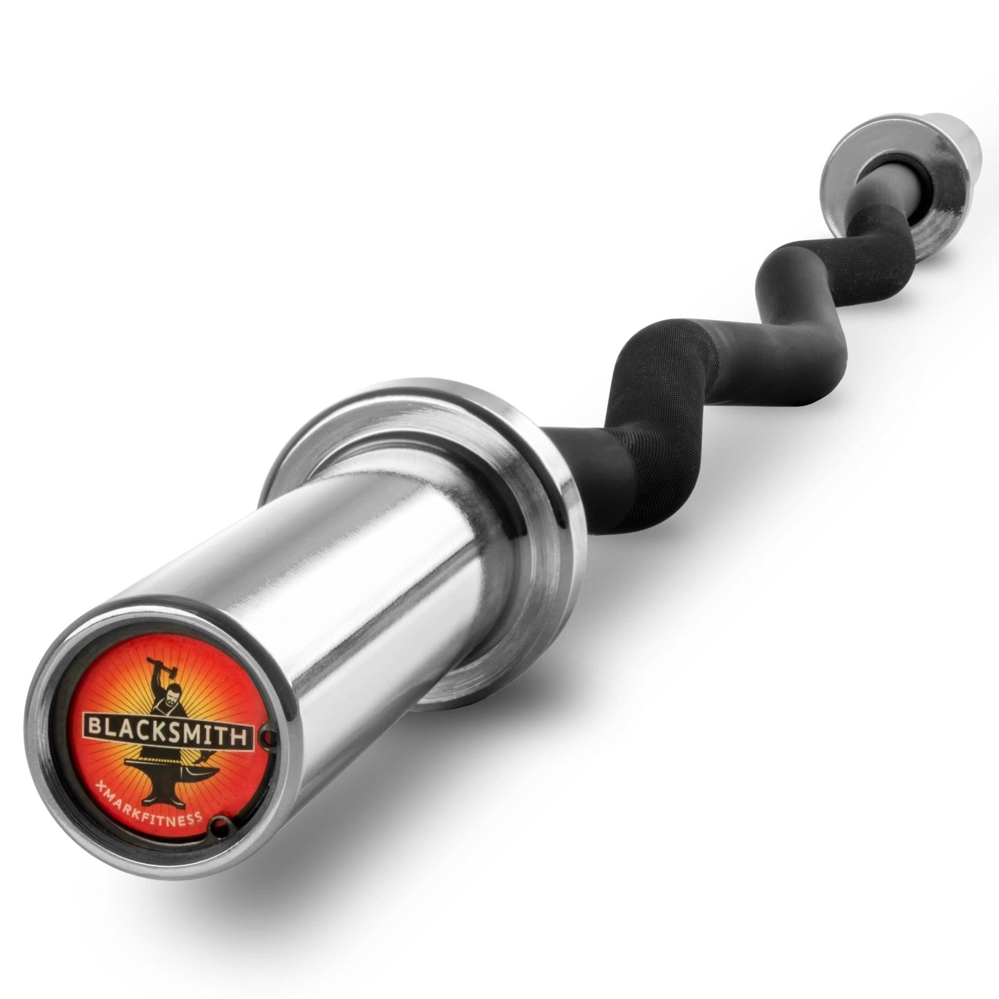 Blacksmith EZ Curl Bar, Fits Olympic Weight Plates - Grit Grind Strength