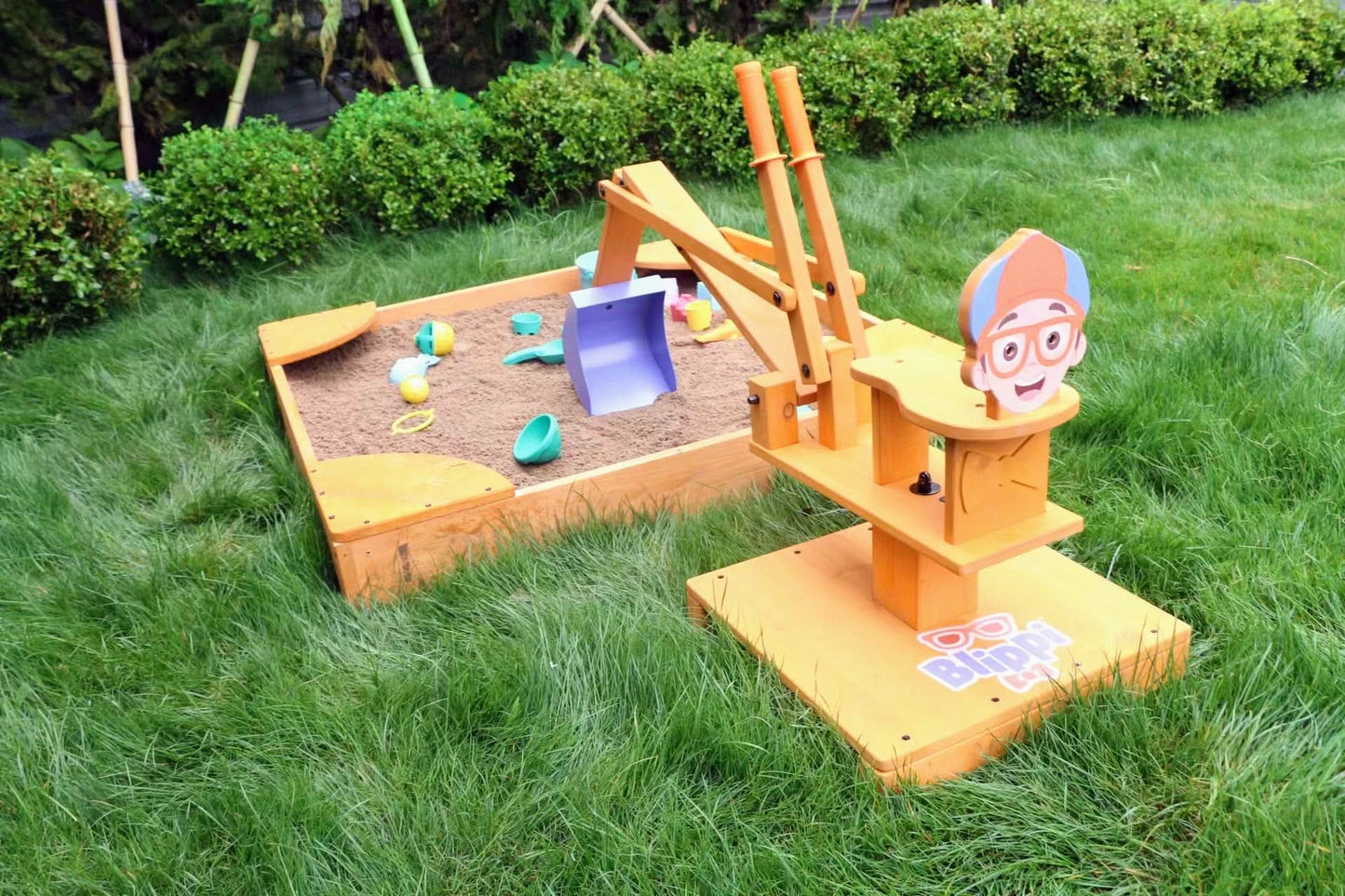 Blippi Excavator Ride - On Toy – Interactive Construction Fun for Kids - Grit Grind Strength