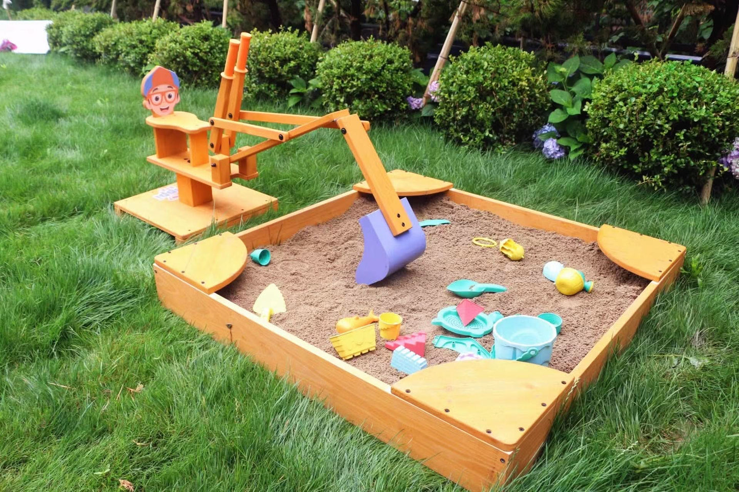 Blippi Excavator Ride - On Toy – Interactive Construction Fun for Kids - Grit Grind Strength