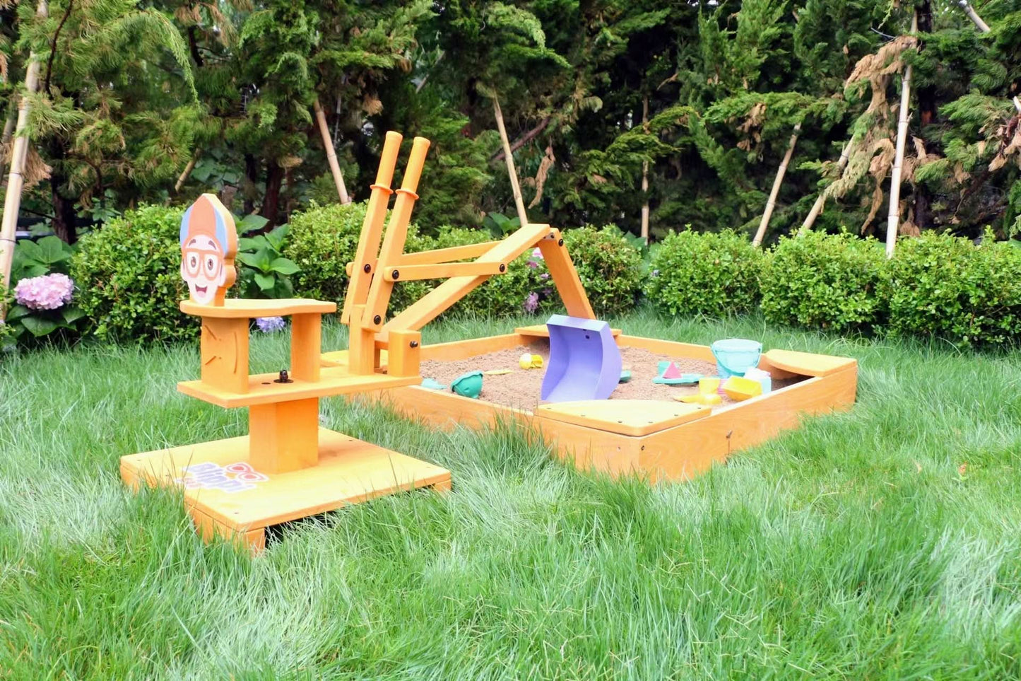 Blippi Excavator Ride - On Toy – Interactive Construction Fun for Kids - Grit Grind Strength