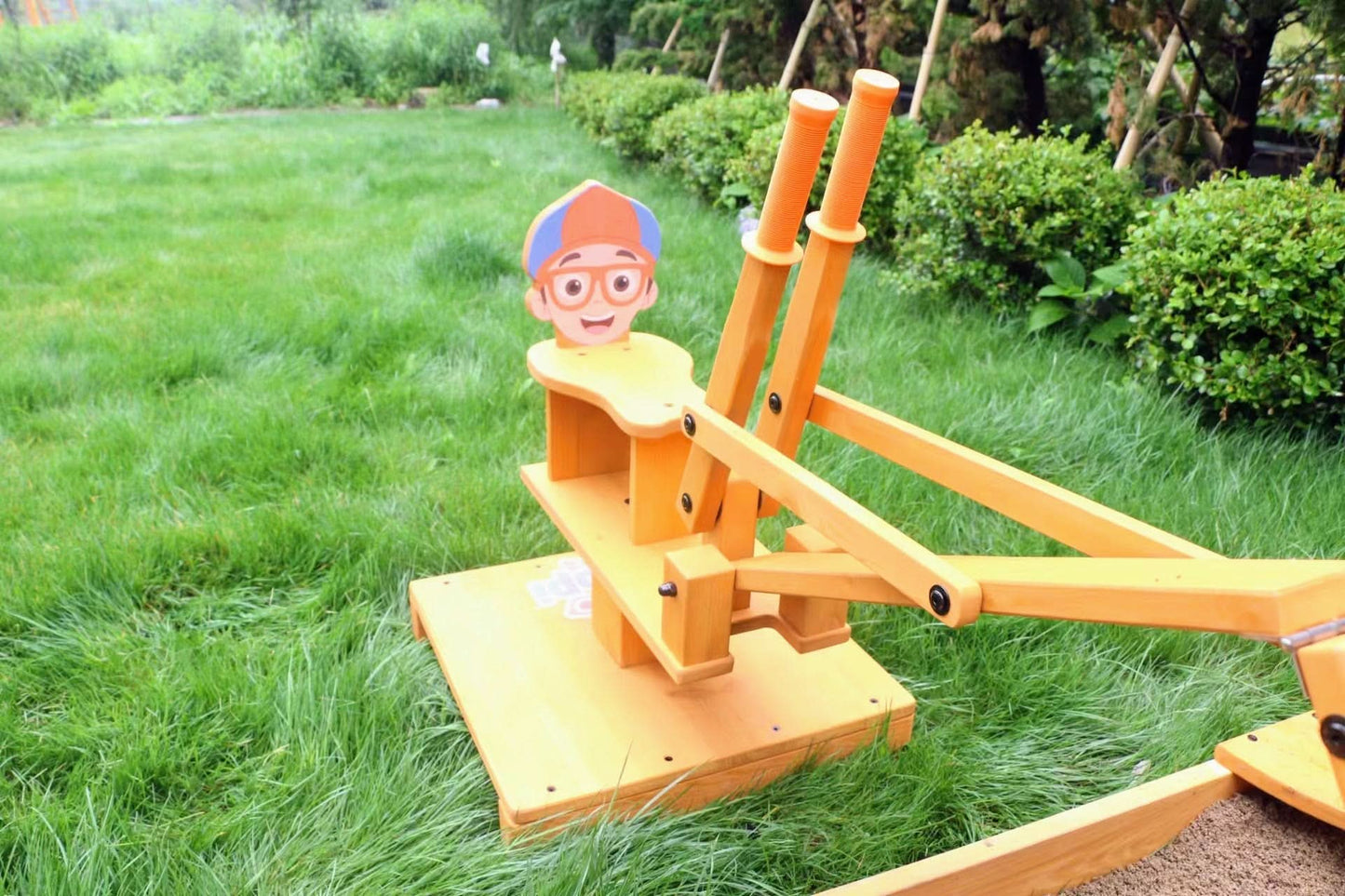 Blippi Excavator Ride - On Toy – Interactive Construction Fun for Kids - Grit Grind Strength