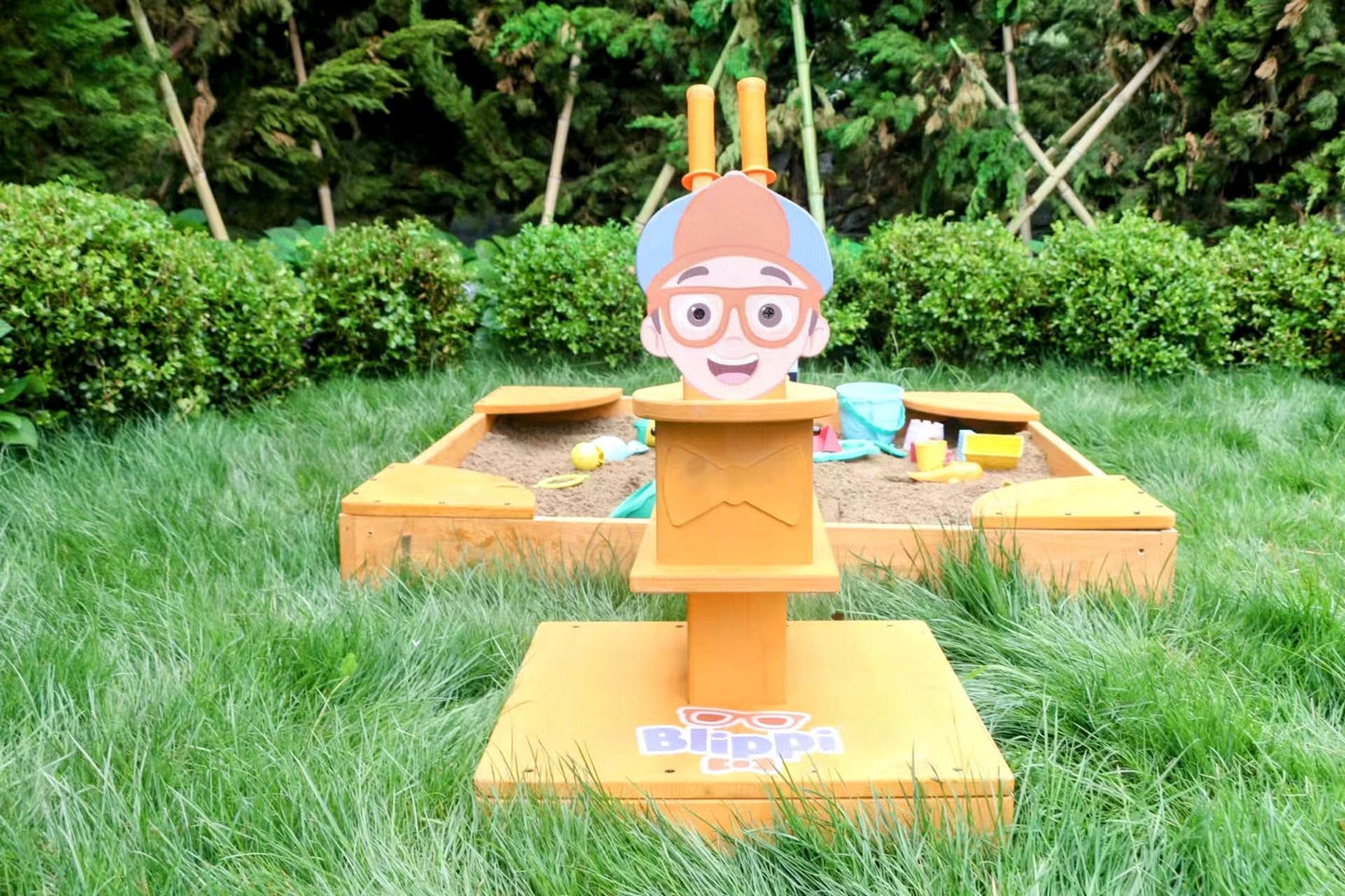 Blippi Excavator Ride - On Toy – Interactive Construction Fun for Kids - Grit Grind Strength