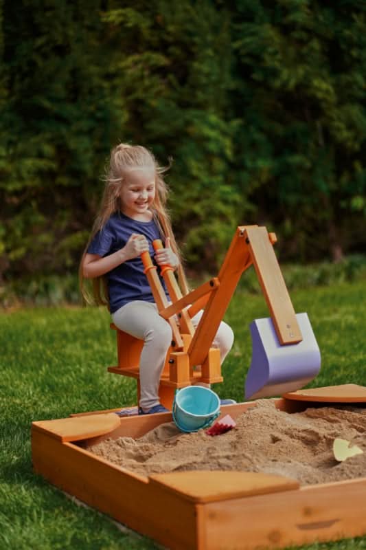 Blippi Excavator Ride - On Toy – Interactive Construction Fun for Kids - Grit Grind Strength