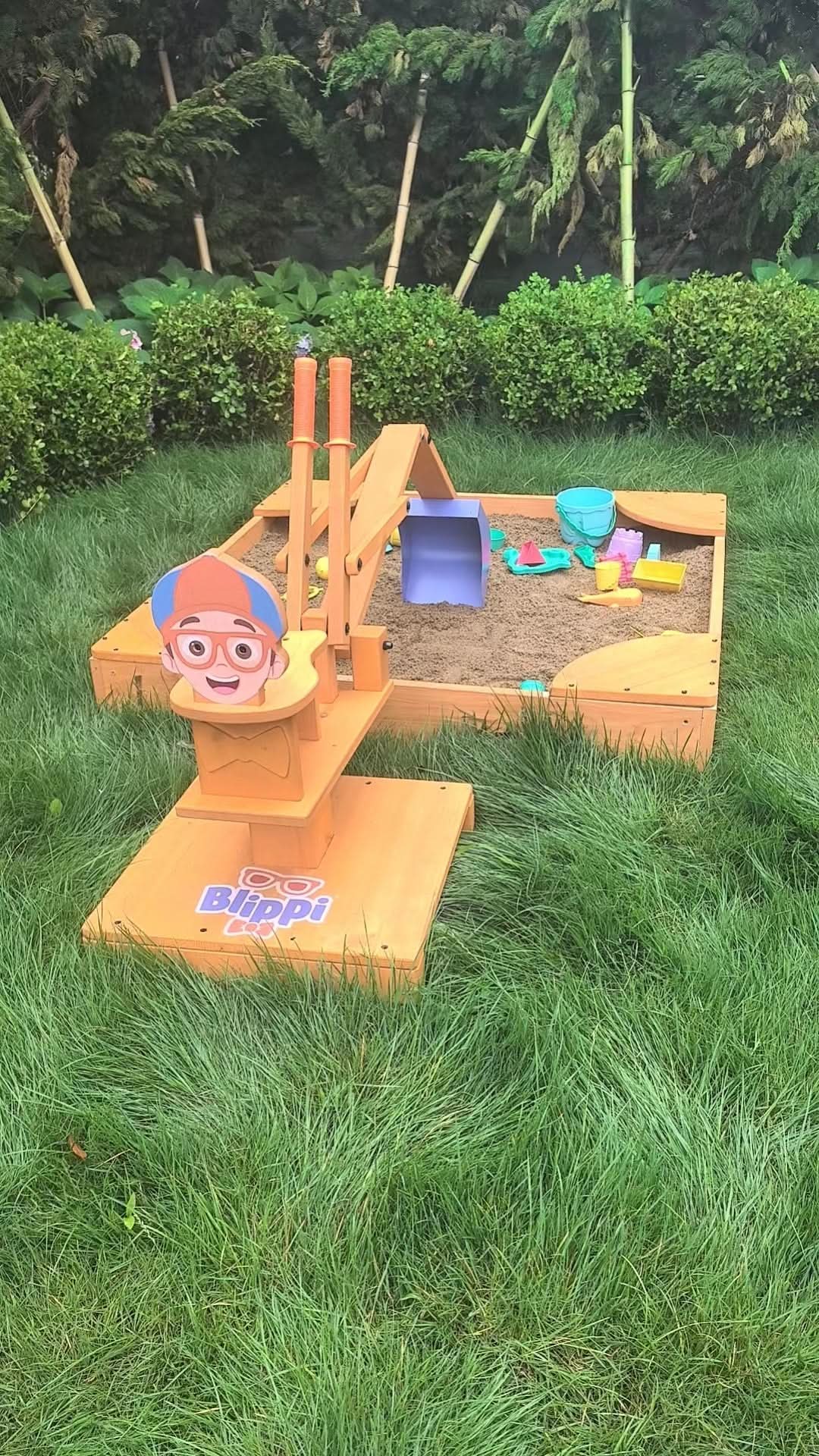 Blippi Excavator Ride - On Toy – Interactive Construction Fun for Kids - Grit Grind Strength
