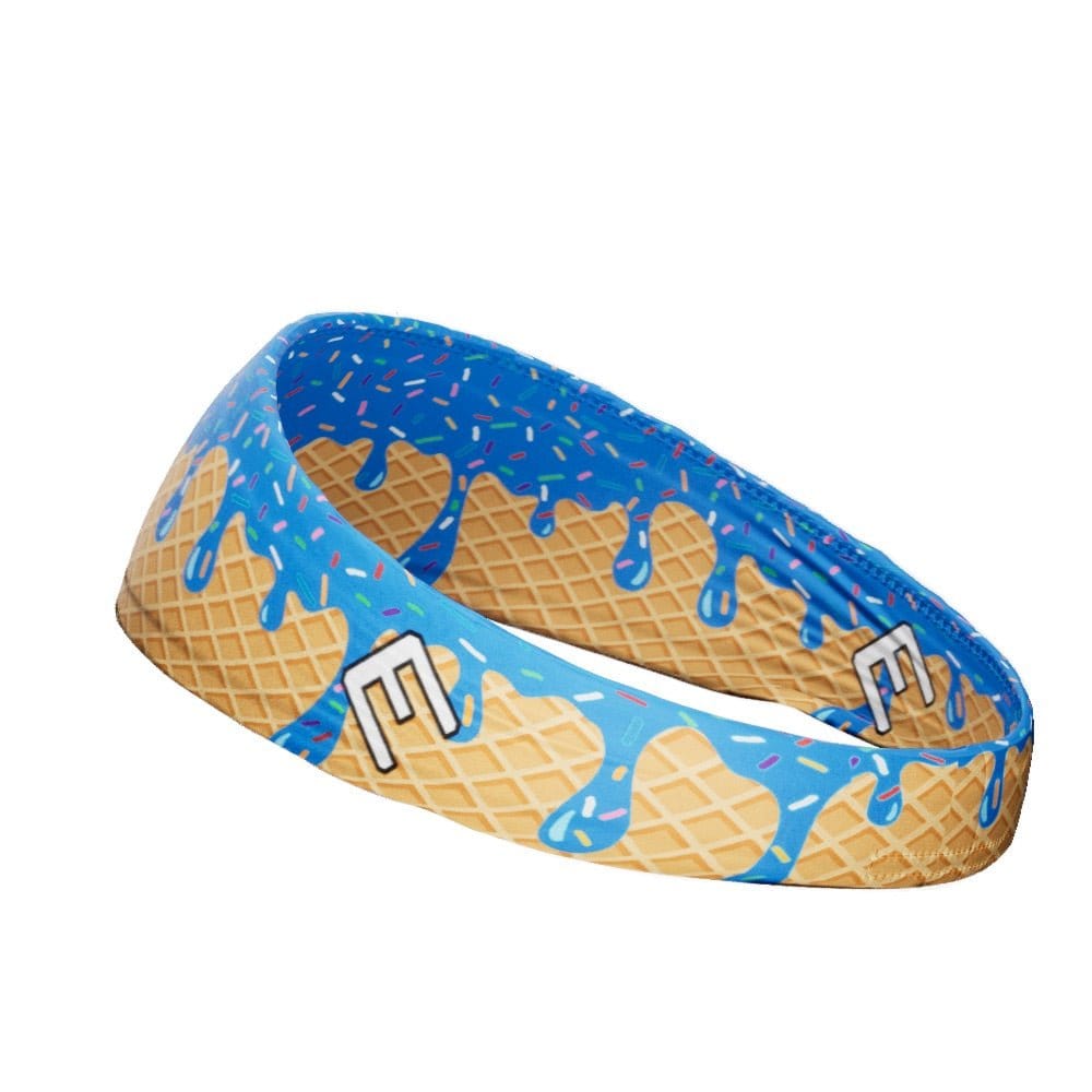 Blue Ice Cream Headband - Grit Grind Strength
