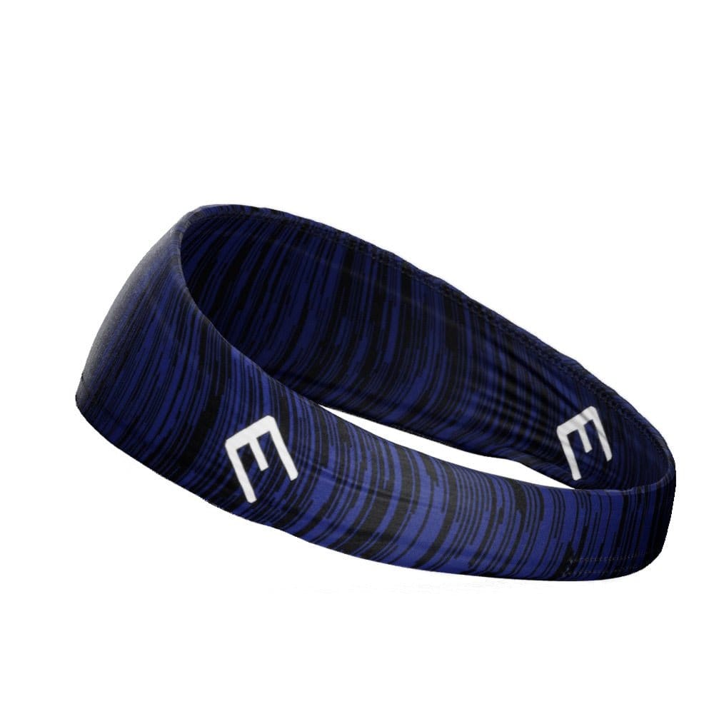 Blue Static Headband - Grit Grind Strength