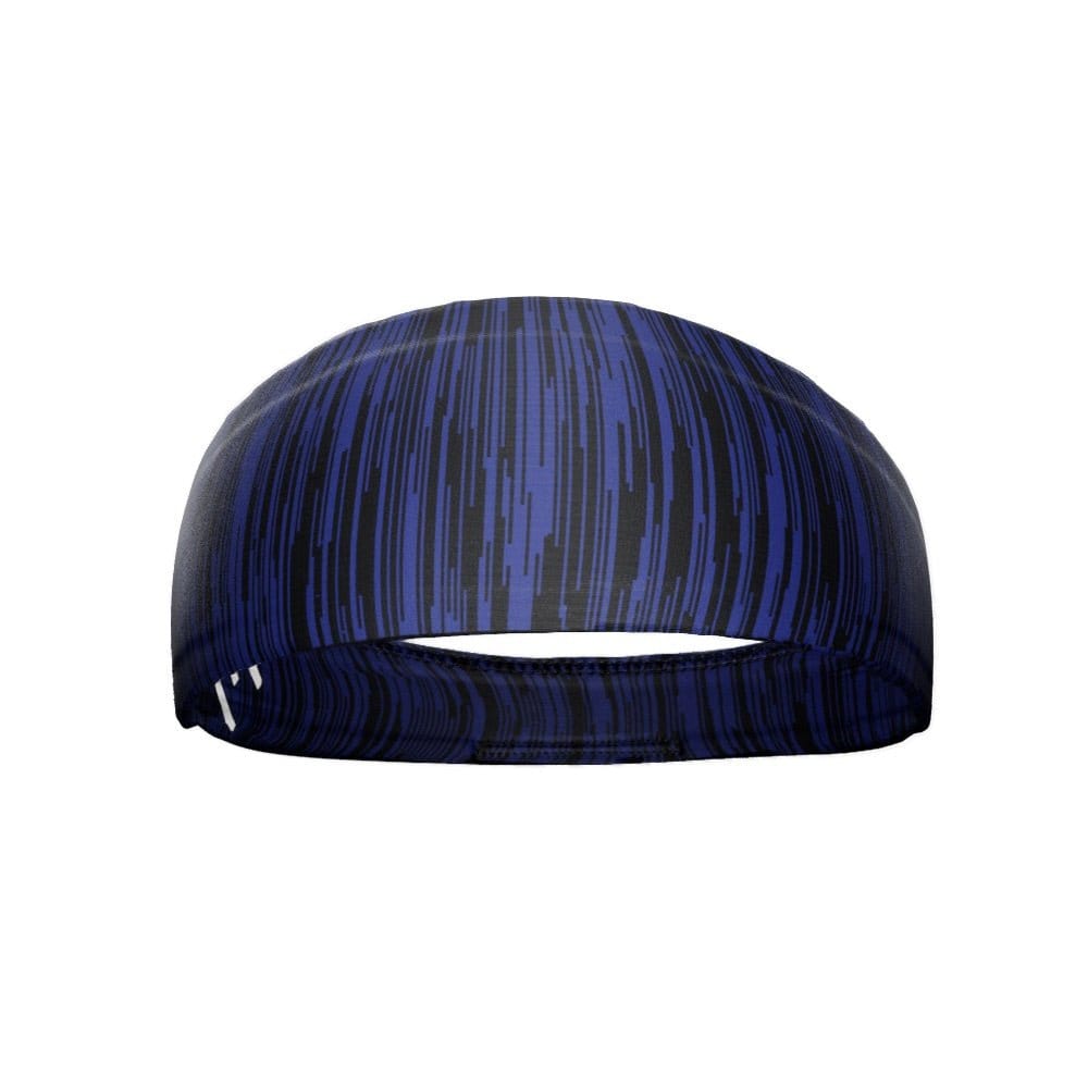 Blue Static Headband - Grit Grind Strength