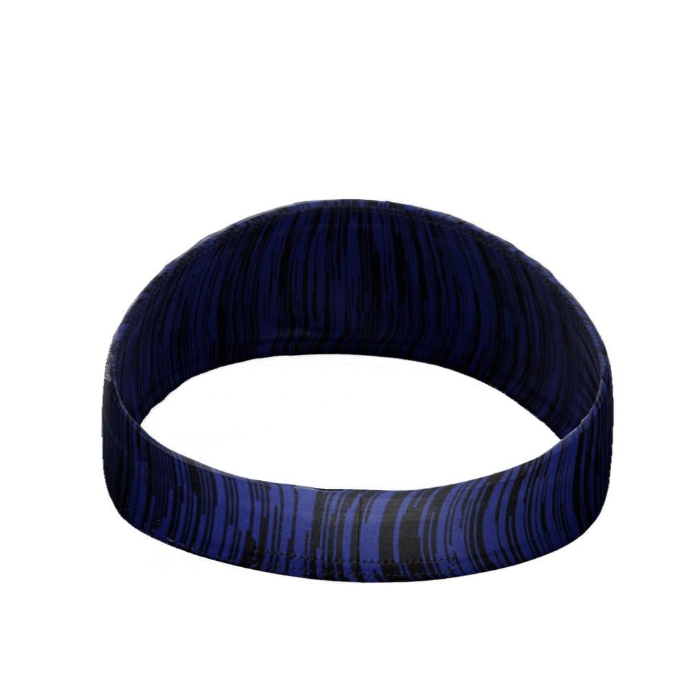 Blue Static Headband - Grit Grind Strength