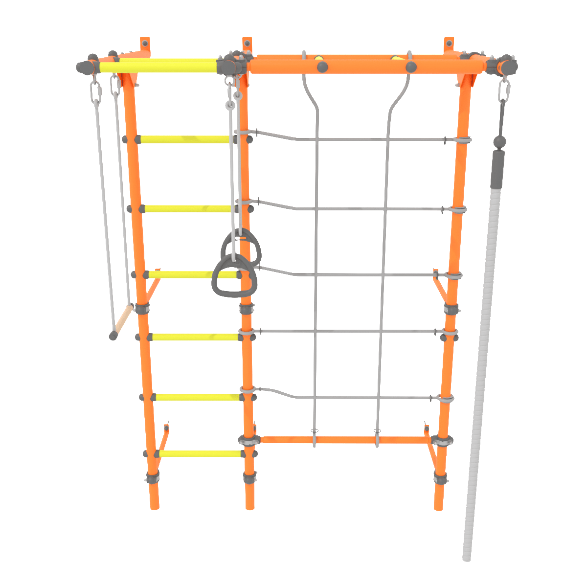 Brainrich Kids Play Gym Orange Model W3