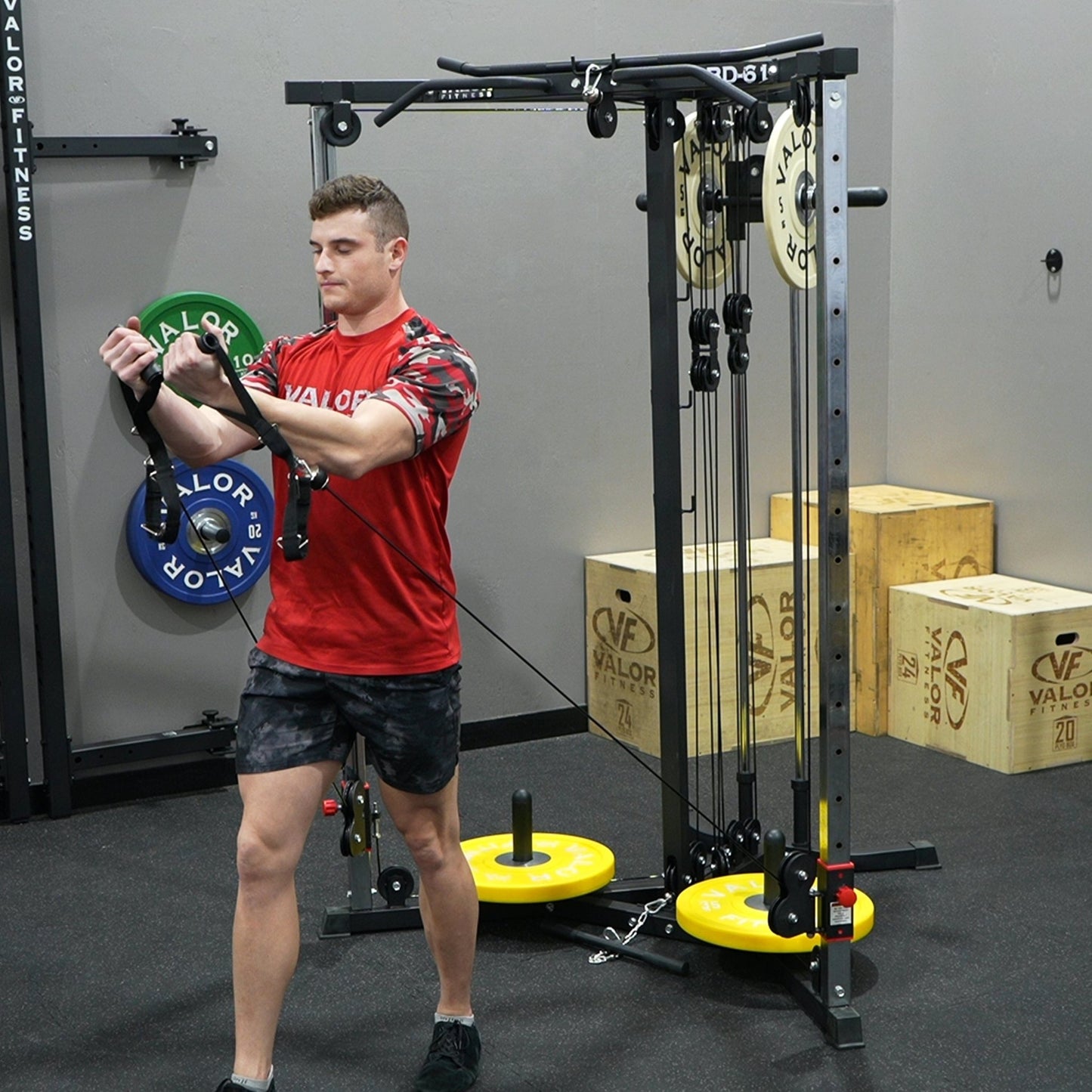 Cable Crossover Station - Grit Grind Strength