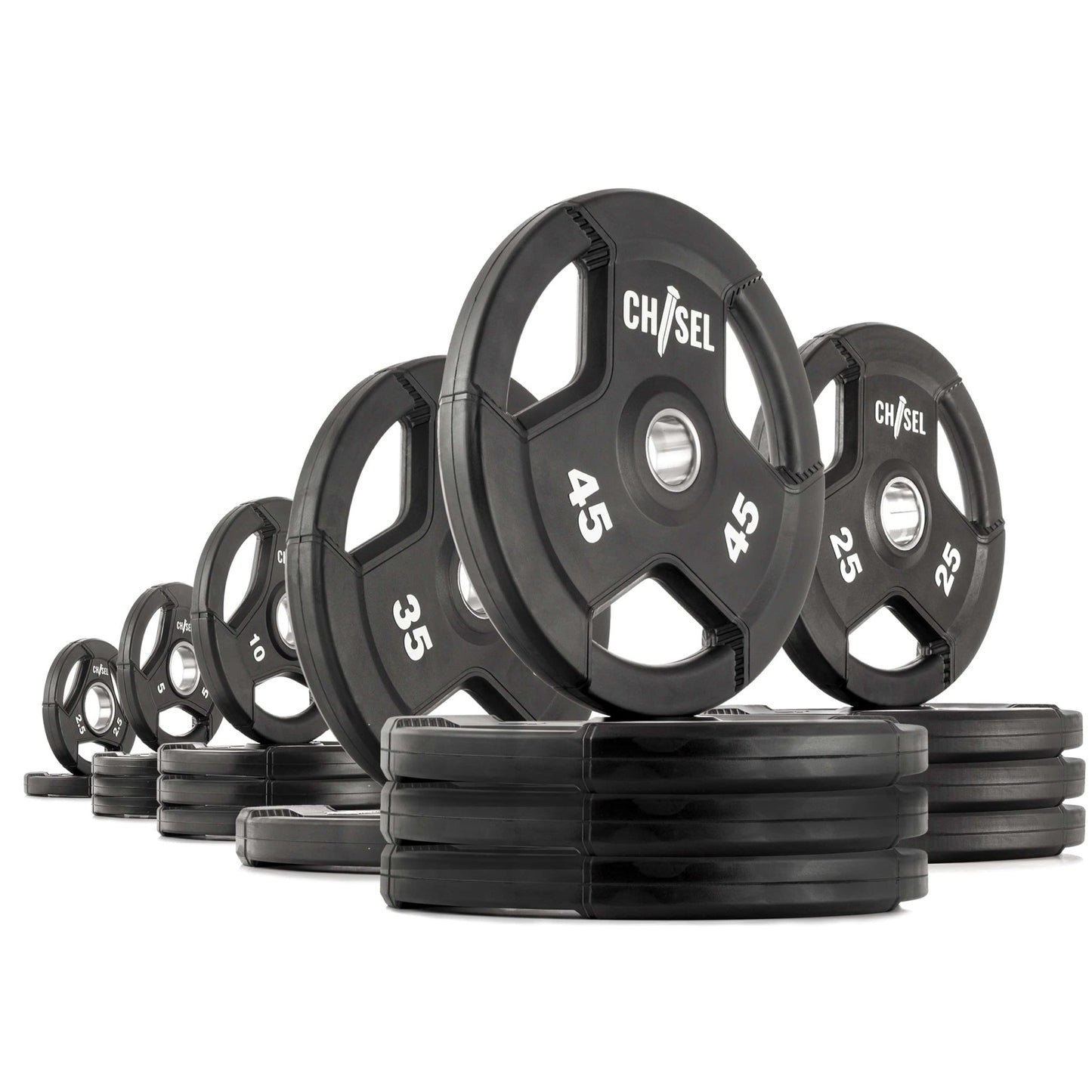 Chisel Olympic Weight Plates - Grit Grind Strength