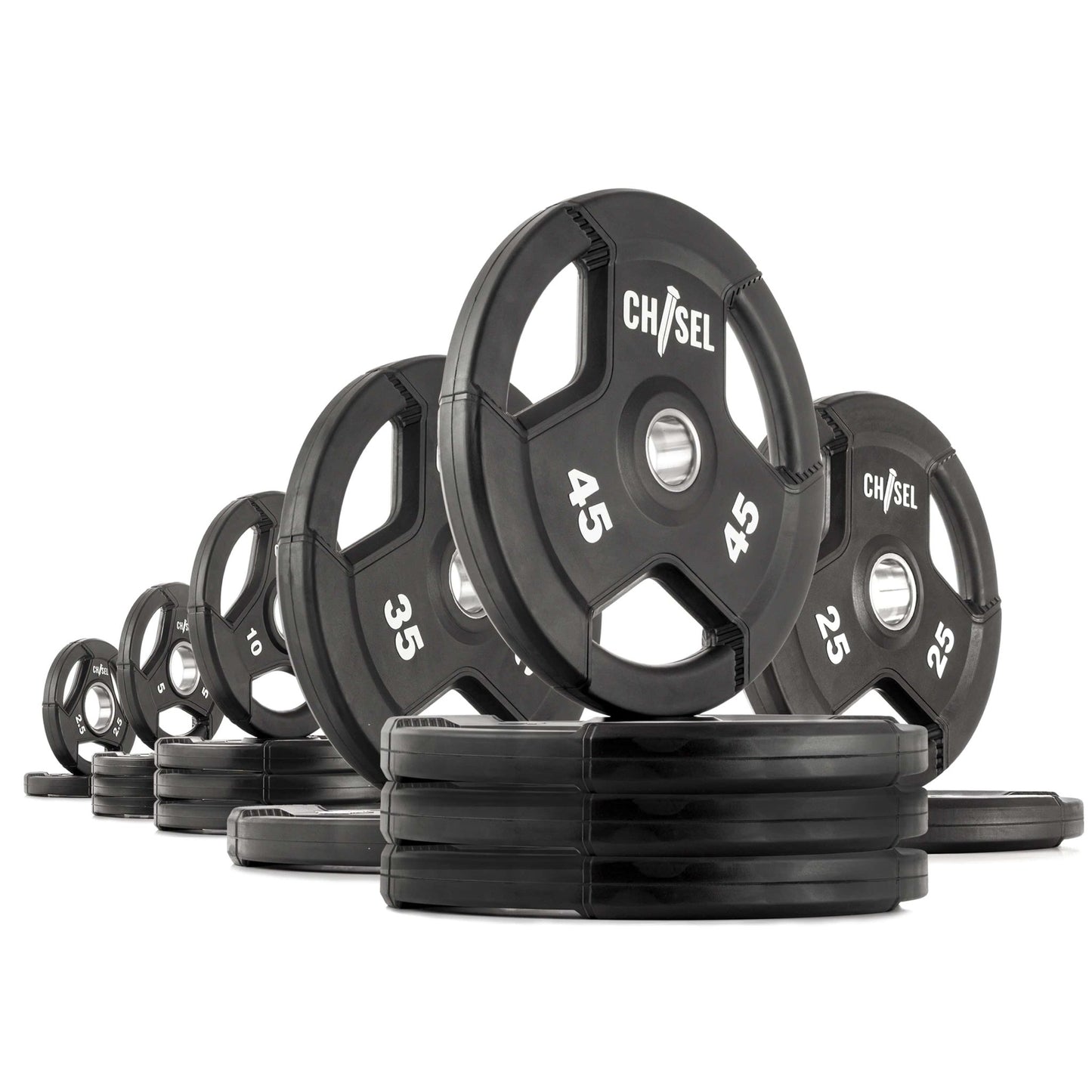 Chisel Olympic Weight Plates - Grit Grind Strength