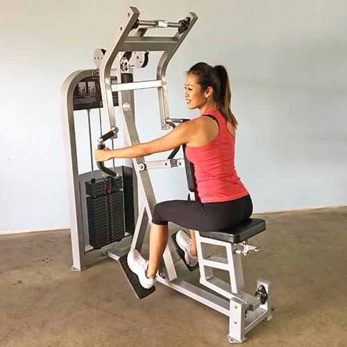 Classic Seated Row - Muscle D Fitness - Pin Selectorized - Back Workout - Grit Grind Strength