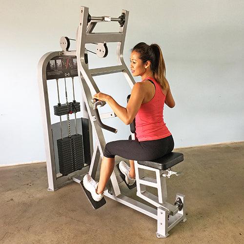 Classic Seated Row - Muscle D Fitness - Pin Selectorized - Back Workout - Grit Grind Strength
