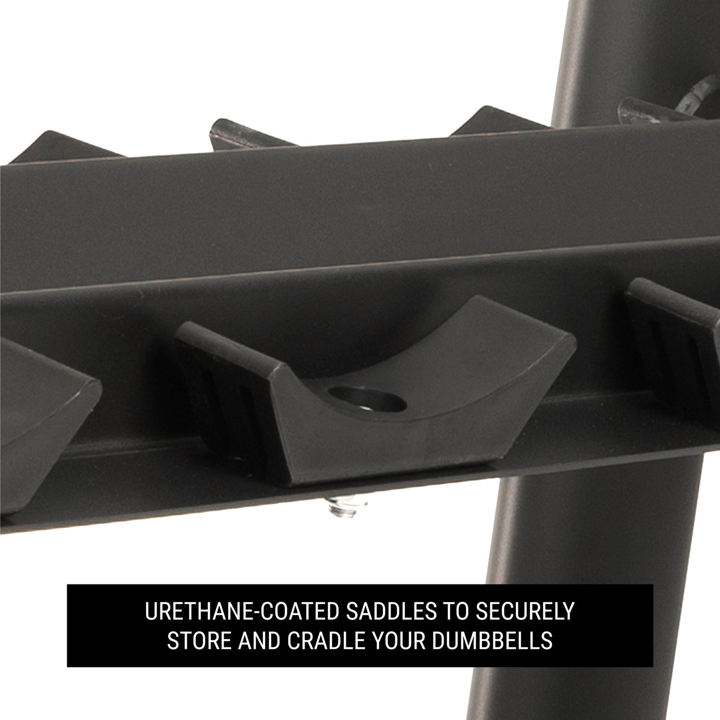 Commercial 3 - Tier Dumbbell Racks - 15 Dumbbell Pairs - Grit Grind Strength
