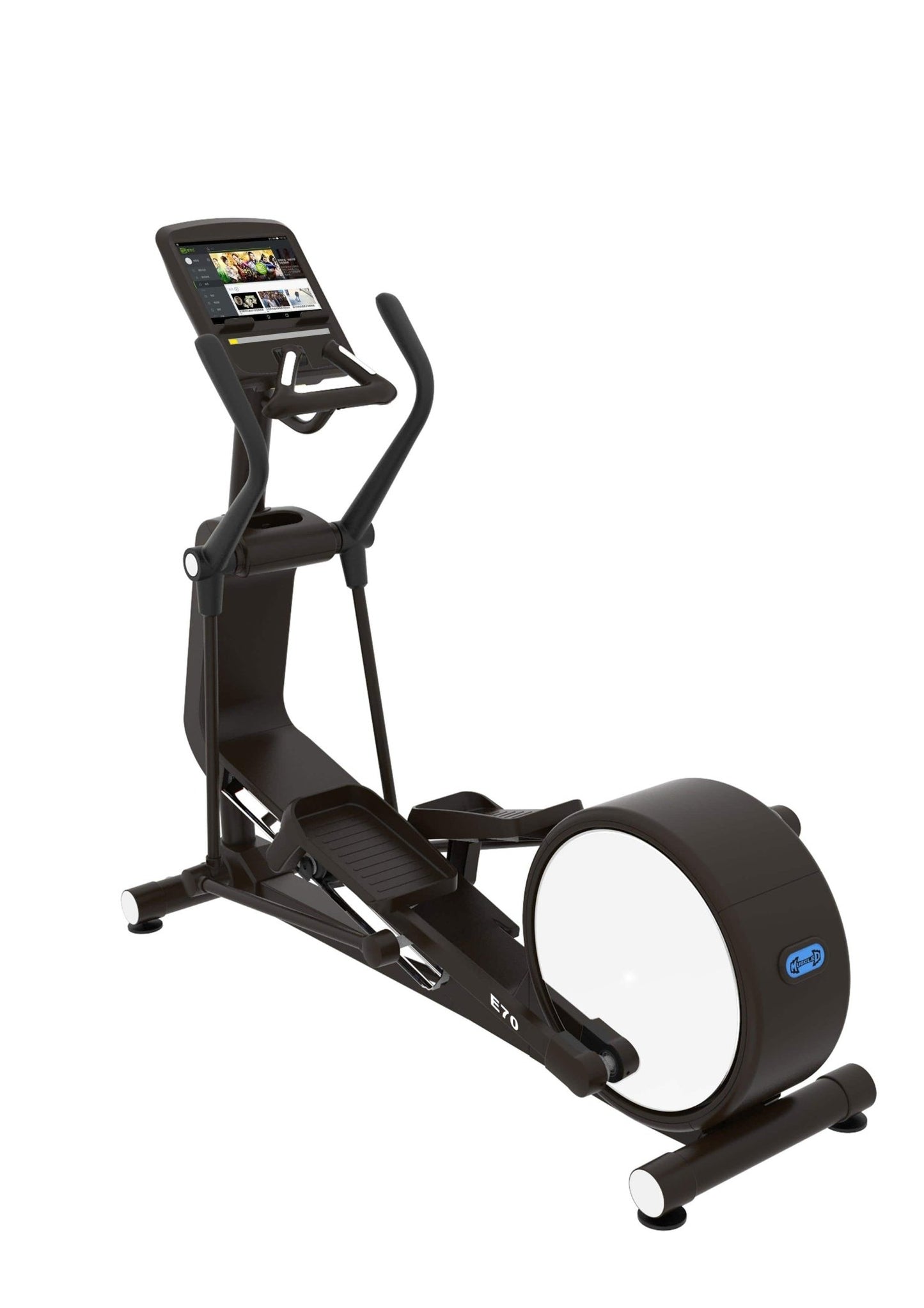 Commercial Elliptical Trainer - Touch Screen - Muscle D Fitness - Cardio - Cross Trainer - Grit Grind Strength