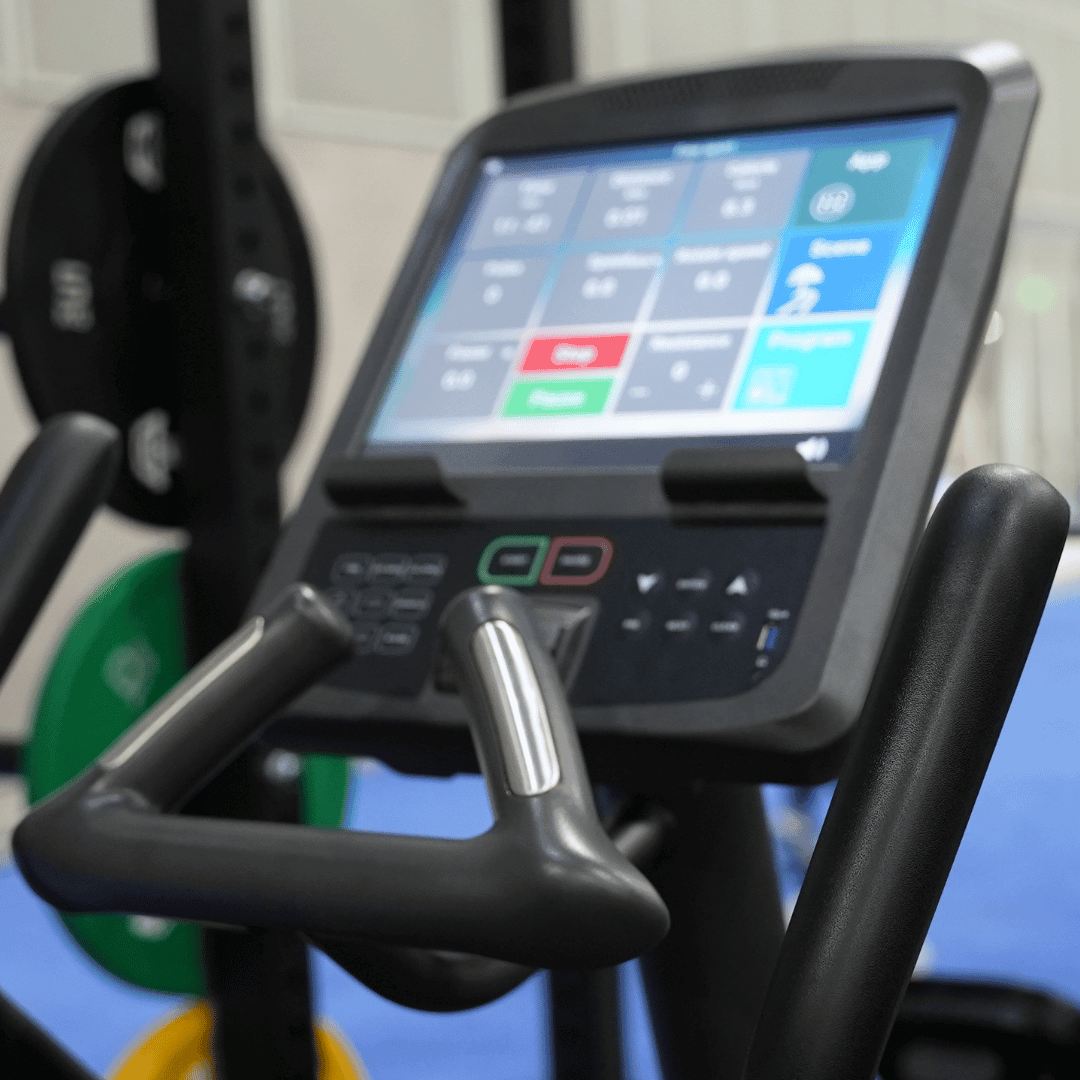 Commercial Elliptical Trainer - Touch Screen - Muscle D Fitness - Cardio - Cross Trainer - Grit Grind Strength