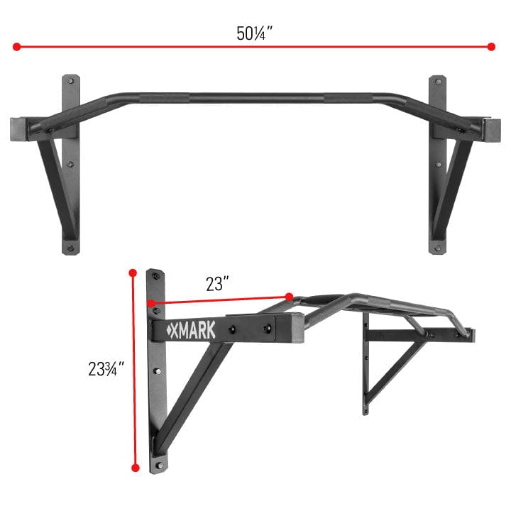 Commercial Wall Mounted Multi Grip Pull Up Bar Ranked 1 Men’s Health - Grit Grind Strength