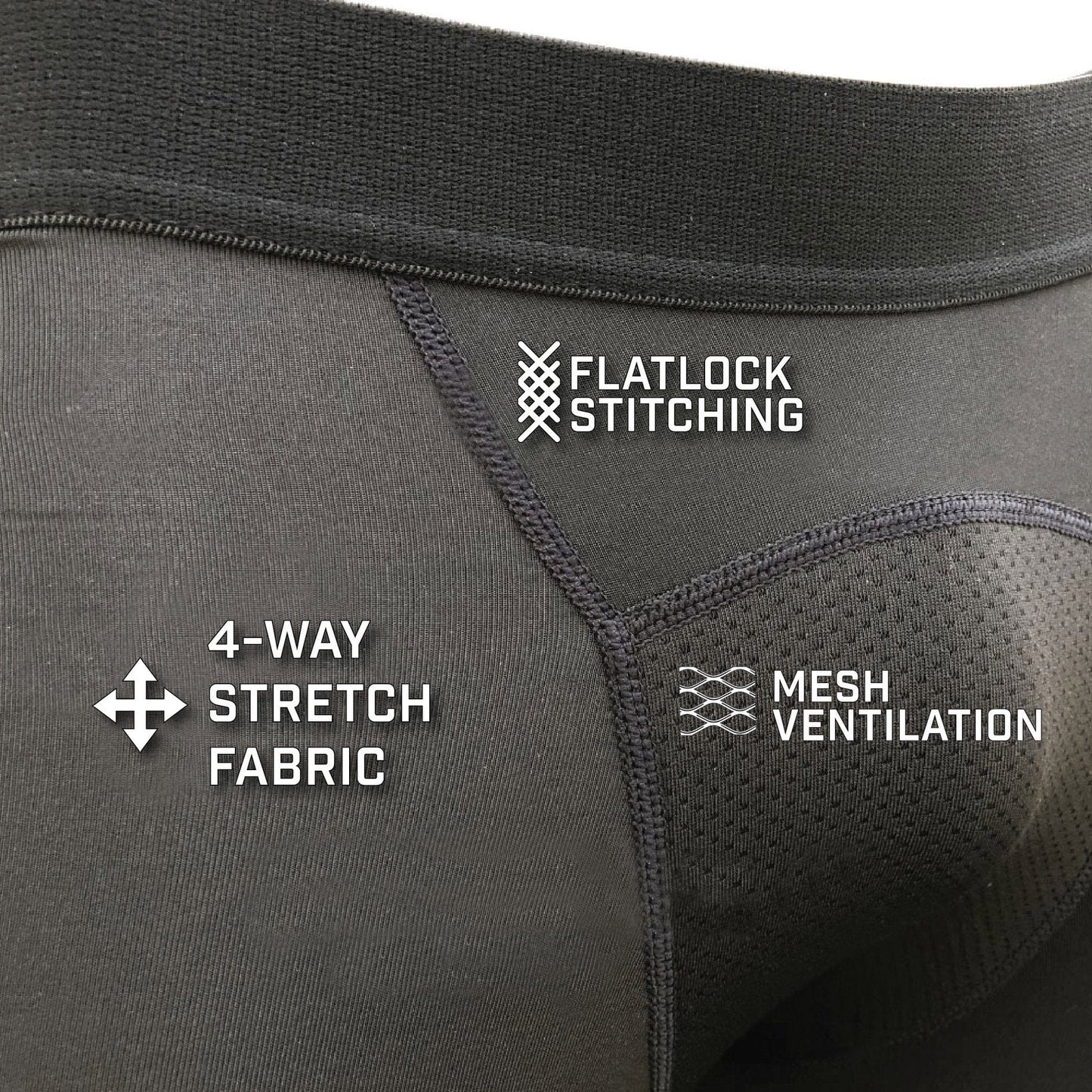 Cross Compression Tights - Grit Grind Strength