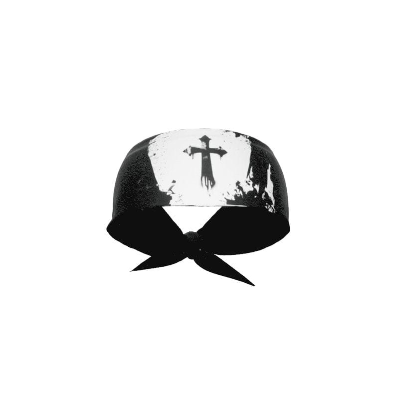 Cross Tie Headband - Grit Grind Strength