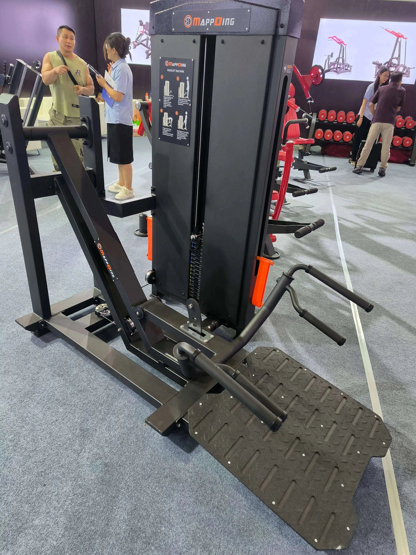 Deadlift Split Squat Machine Commercial Gym Leg Trainer - Grit Grind Strength
