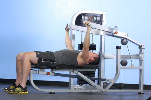 Dual Function Multi Press Combo - Muscle D Fitness - Adjustable - Multi - Position - Pin Selectorized - Chest - Shoulder - Triceps Press - Grit Grind Strength