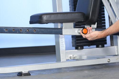 Dual Function Multi Press Combo - Muscle D Fitness - Adjustable - Multi - Position - Pin Selectorized - Chest - Shoulder - Triceps Press - Grit Grind Strength